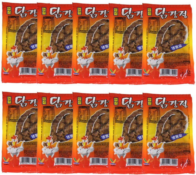 로만닭강정 50g, 10개