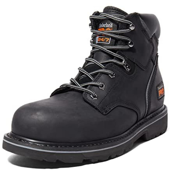 Timberland 남성용 피트 6인치 스틸 세이프티 토 워크 부츠 W 13 D