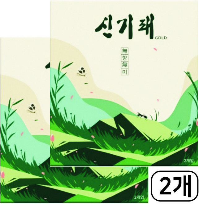 신기패 골드 분필형 해충약, 14g, 2개