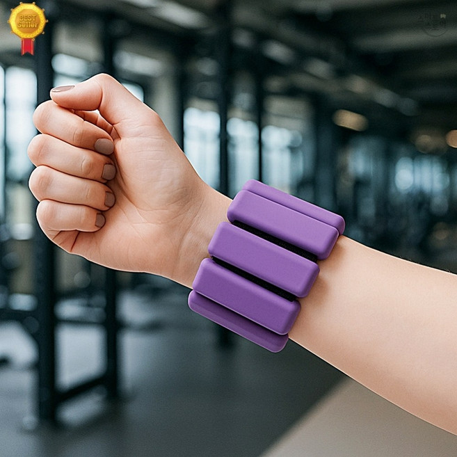 SCS 트레이닝 중량 밴드 2p 450g 퍼플 운동 헬스 요가 필라테스 홈트 다이어트 보라색