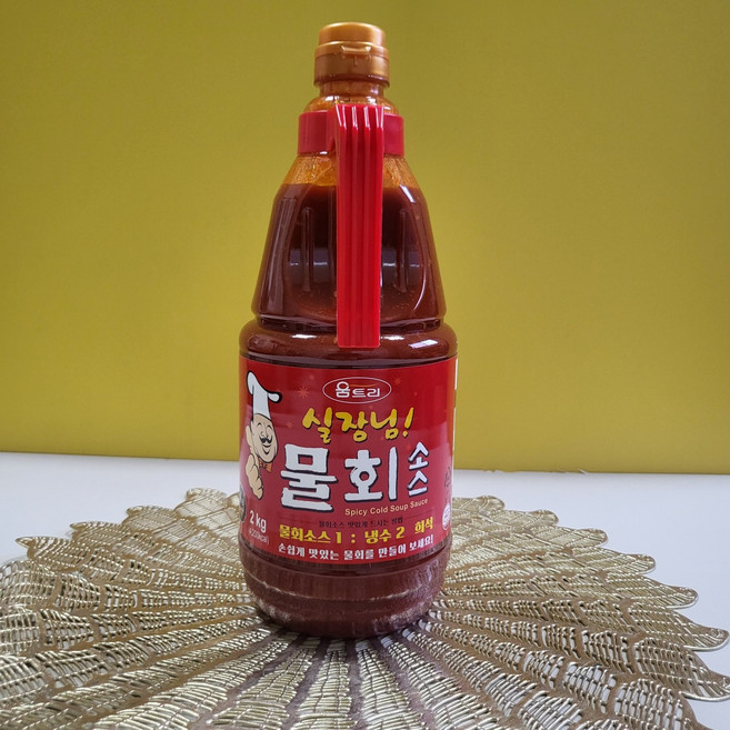 움트리 실장님 물회소스 2kg 6개 1박스