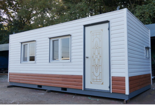 316번 LSH에코하우징(롯데컨테이너) 3x6m컨테이너 매장 분양사무실 숙소 수출용컨테이너 컨테이너하우스 이동식주택 농막 팬션