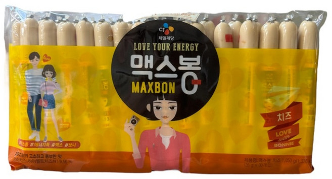 CJ제일제당 씨제이 맥스봉 치즈 1050g 35g X 30입