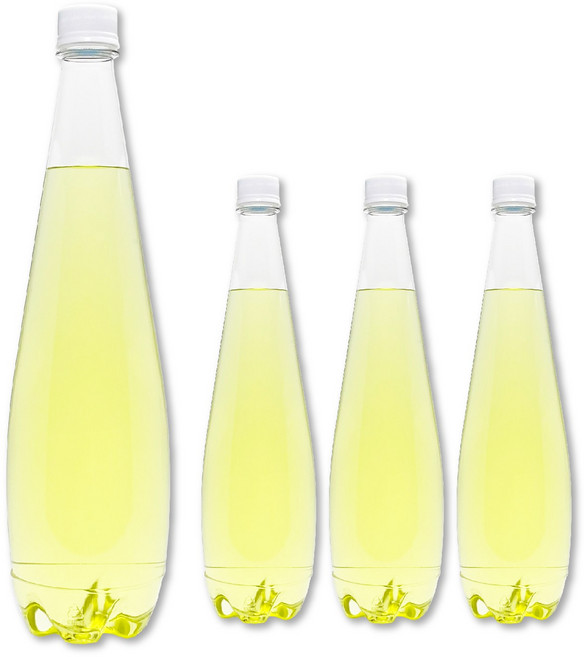 [유페트] 1000ml 막걸리 페트병 28파이 108개 흰색캡 투명 호프용기 맥주용기