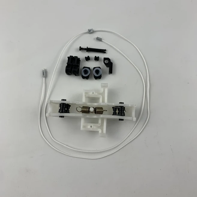 흡기매니폴드AUDI A6L A색상 202 용 대시 보드 클립 슬라이더 브래킷 재 케이블, 02 SET GENUINE