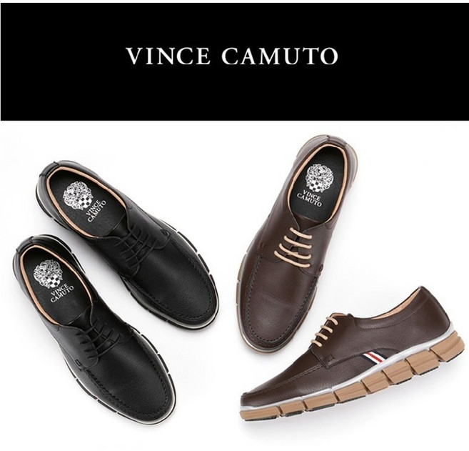 [빈스카뮤토]소가죽 캠브리아 초경량 남성 보트화 3cm