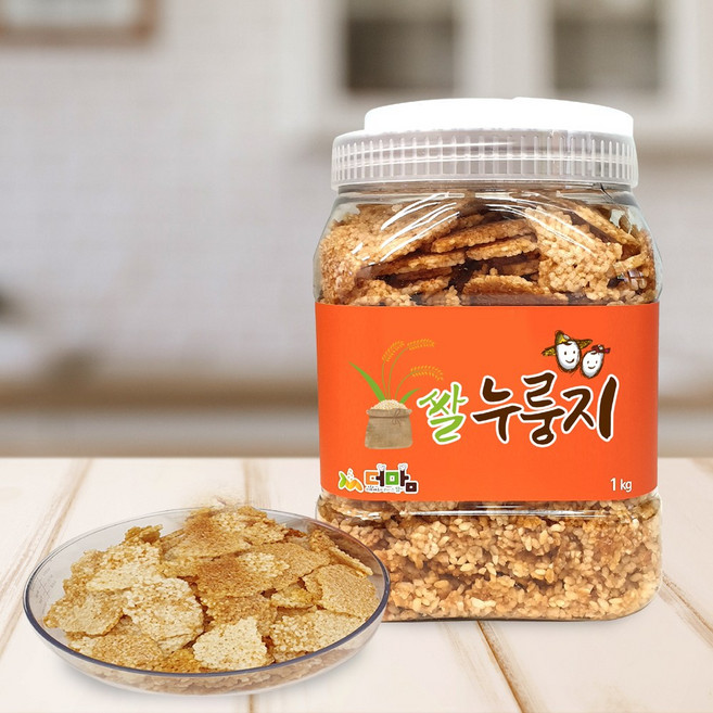 더맘 쌀 누룽지, 1kg, 1개