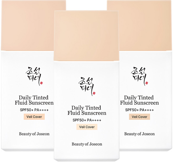 [NEW] 데일리 틴티드 선세럼 베일커버 (SPF50+ PA++++) /톤업 선크림 파데프리 청담샵 아이템, LN120