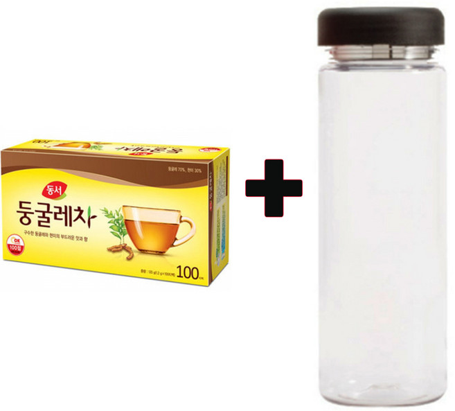 동서 둥굴레 100t+워터보틀, 1개, 1개, 100개입