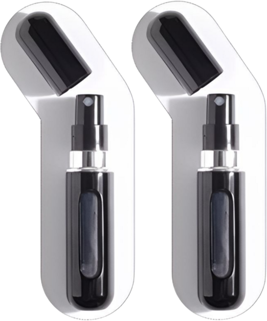 IJARDIN 휴대 간편한 리필용 향수 공병, 2개