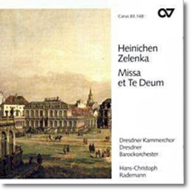 [CD] Dresdner Kammerchor 하이네헨: 미사 9번 / 젤렌카: 테 데움 (Heinichen: Missa No.9 / Zelenka: Te Deum)