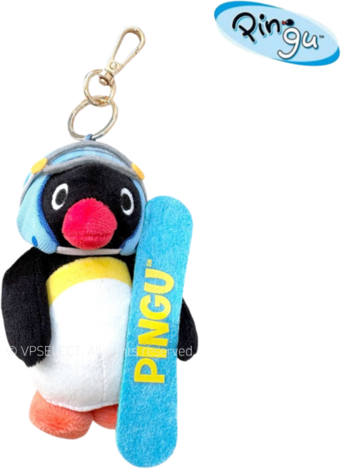 핑구 윈터 보드 키링 굿즈 가방고리 펭귄 겨울 캐릭터 키홀더 선물
