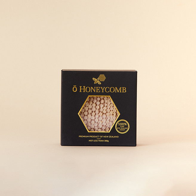 오마누카 오허니콤 뉴질랜드 천연 벌집꿀 300g, 1개