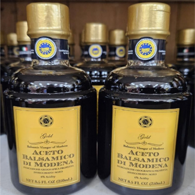 Trader Joe's Gold Balsamic Vinegar Modena 미국 트레이더 조 발사믹 식초, 2개, 250ml