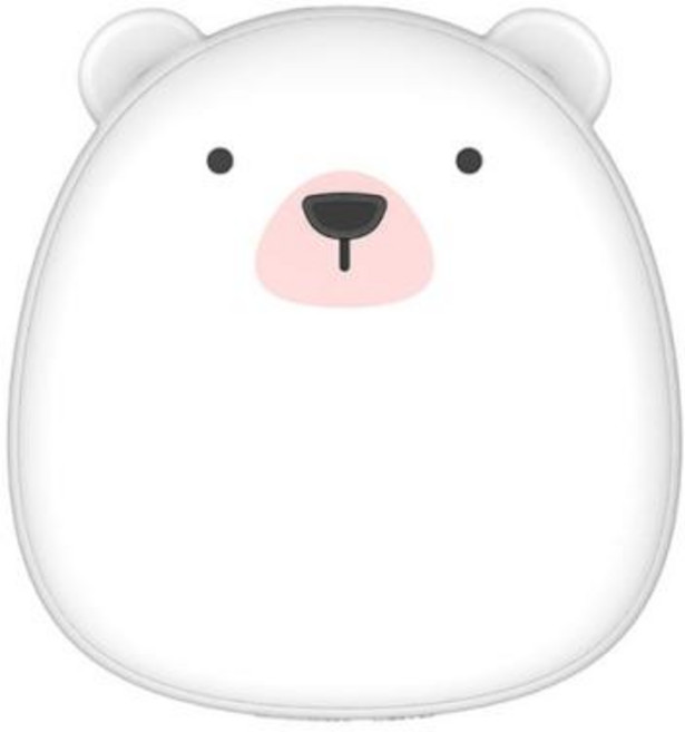 USB온풍기 무선 충전식 미니 온풍기 귀여운 펭귄 북극곰 전기 핸드 워머 양면 난로 포켓