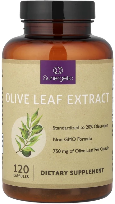 새해 첫좋은선물 Sunergetic 올리브 잎 추출물 750mg 캡슐 120정 제대로 할인합니다, Sunergetic올리브잎추출물750mg캡슐120정, 1개 - 쿠팡