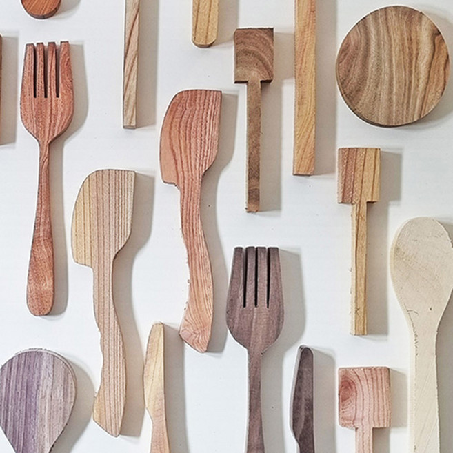 우드카빙나무 조각용목재 반제품, 1개, 무제 카빙목A(월넛)