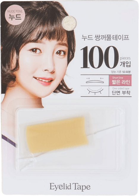 맵시 누드 쌍꺼풀테이프 100개입, 1세트