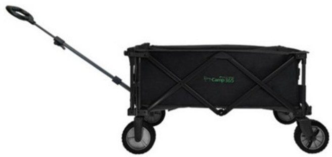 캠프365 파파웨건 스포츠 테이크아웃, 블랙, 1개