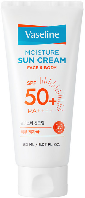 애경바세린 모이스처 선크림 SPF50+ PA++++, 1개, 150ml