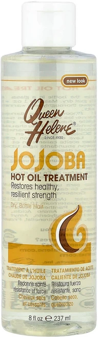 퀸 헬렌 핫 오일 트리트먼트 호호바 오일 건조하고 푸석푸석한 모발용 237ml (8 fl oz) QHE-22000 - 쿠팡