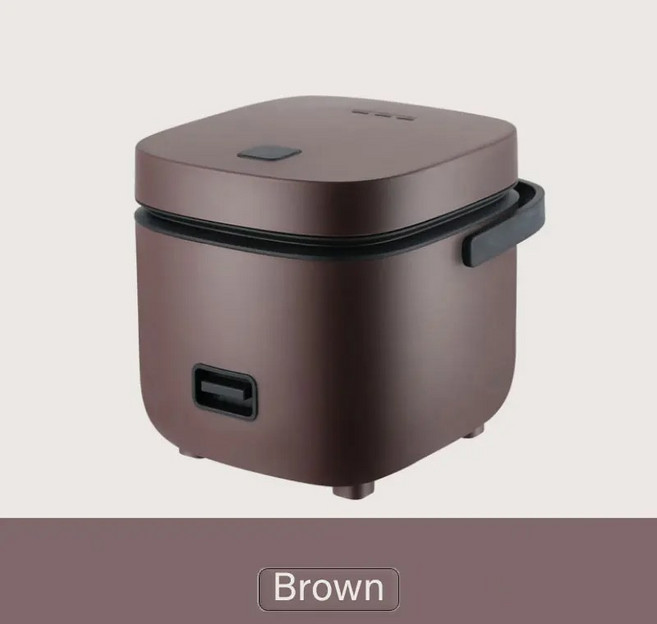 자동 미니 밥솥 가정용 주방 전기 조리 기계 1-2 인용 음식 워머 스티머 소형