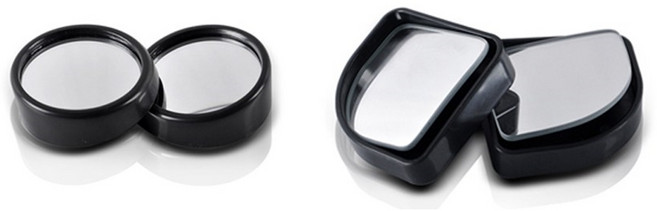 자동차 미니 보조미러 사이드미러 사각지대 백미러 주차 차선변경 후방 사이드, 반사각, 1개, 컨텐츠 참조