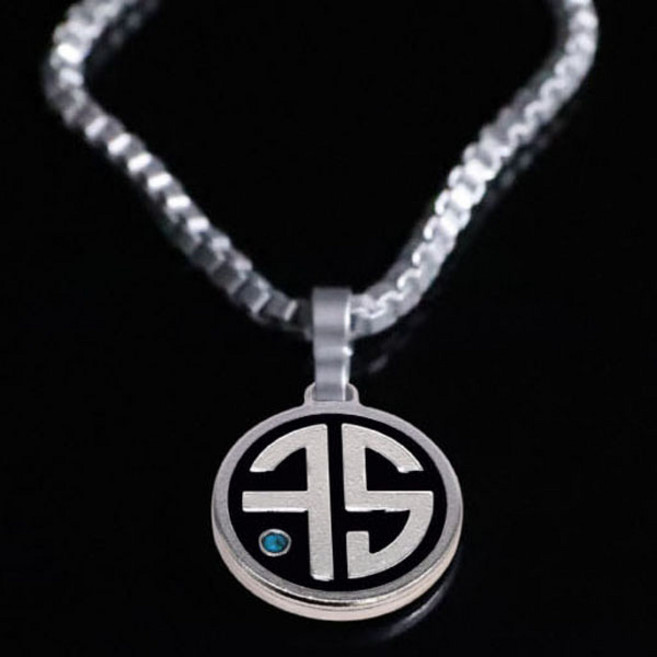 [포슘코리아] FS 마그네슘 건강목걸이 남성 여성/스포츠목걸이/헬스/운동/야구/골프/기능성/부모님선물/피로회복, 남성 L 54cm, 블랙, 1개