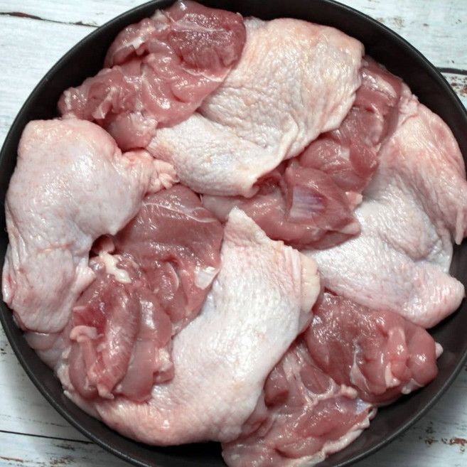 두메산골 냉장 生닭다리살 정육 1kg, 01. 냉장 닭다리살(정육) 1kg, 1