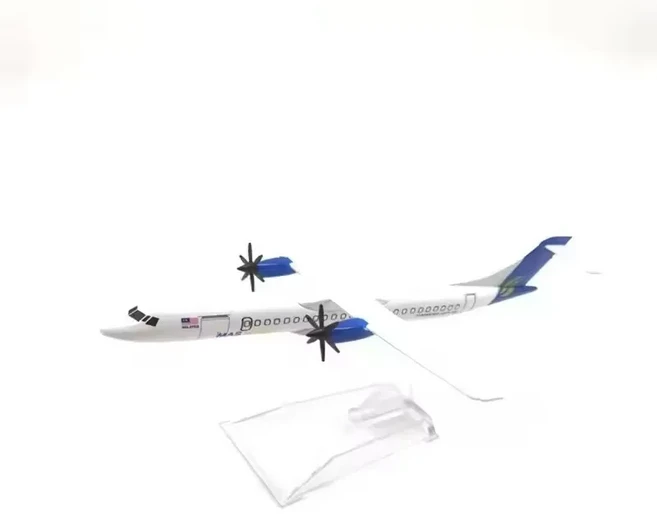 새로운 16cm 모델 다이캐스트 합금 비행기 에미레이트 항공 A380/B777 ATR-72 말레이시아 Firefly 프로펠러
