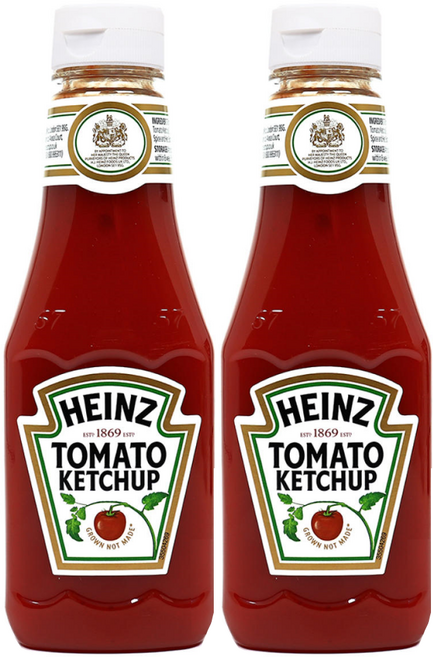 하인즈 토마토 케찹 2개, 342g, 1세트