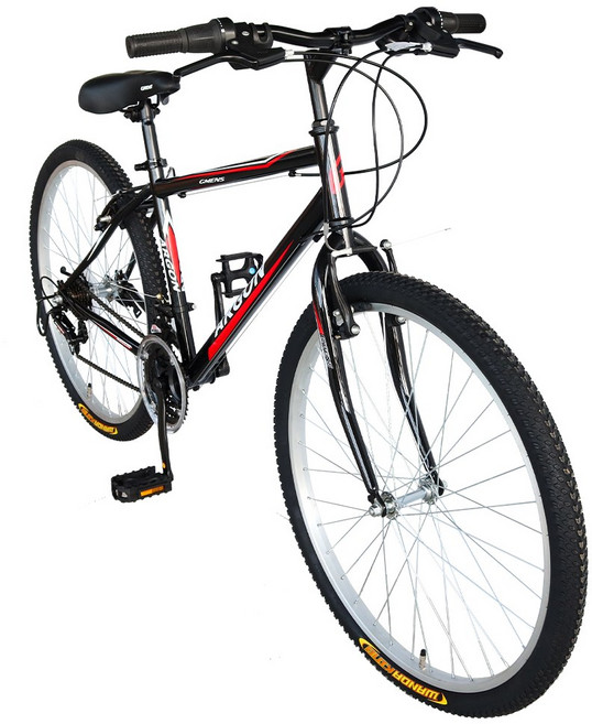 [지멘스 자전거][2025 신제품 입고] 지멘스 아르곤 로빈 일상용 자전거 21 단변속 출퇴근용 학생용 MTB자전거 26인치 24인치, 아르곤26인치 블랙/레드_미조립(공구포함) 발송, 1개, 170cm