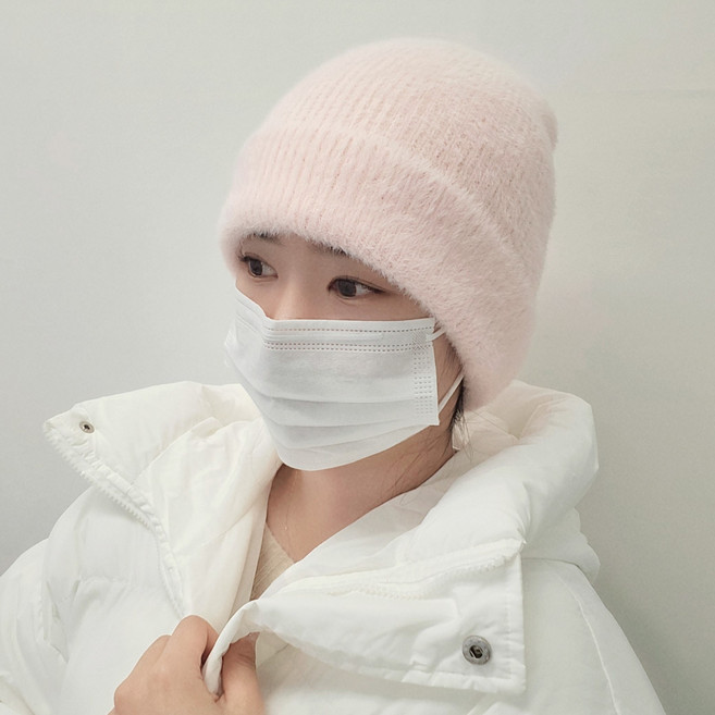 솜사탕비니 병원모자 겨울 항암 비니 암환자 남녀공용