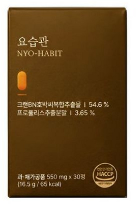 BN01 요습관 NYO-HABIT 크린베리, 1개, 30정