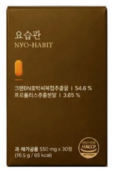BN01 요습관 NYO-HABIT 크린베리, 1개, 30정 - 쿠팡