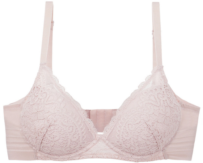 판도라by비비안 레이스 커버 누디 날개 리프팅 노와이어 브라