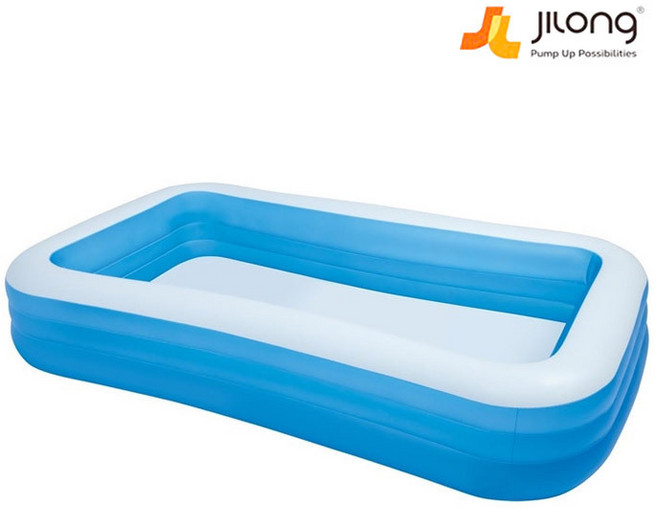 지롱 대형 직사각풀(305cm) 유아 물놀이풀장, 단품, 1개
