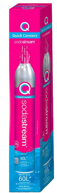 sodastream Quick Connect 氣泡水機二氧化碳鋼瓶 (適用GAIA/TERRA/ART)快速連接 暢飲氣泡水, 1個, SD-9001001A