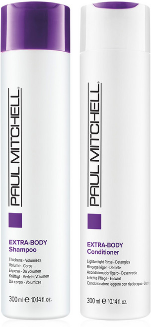 폴미첼 엑스트라바디 볼륨 부스트 샴푸 300ml + 컨디셔너 300ml 1세트