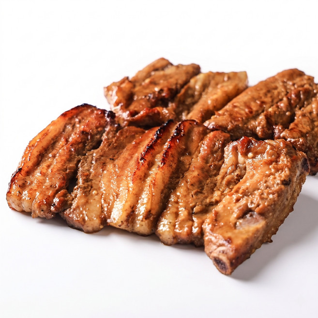 구춘식 뼈삼겹포갈비 500g 꿀+청귤숙성 박포갈비 육함량 70%, 1개