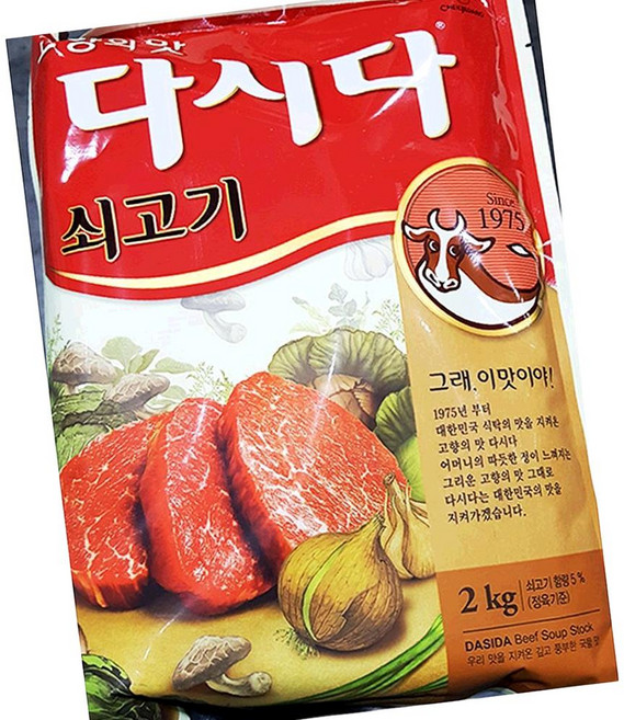 백설 쇠고기 다시다 2K 6개 조미료, 2kg, 1개