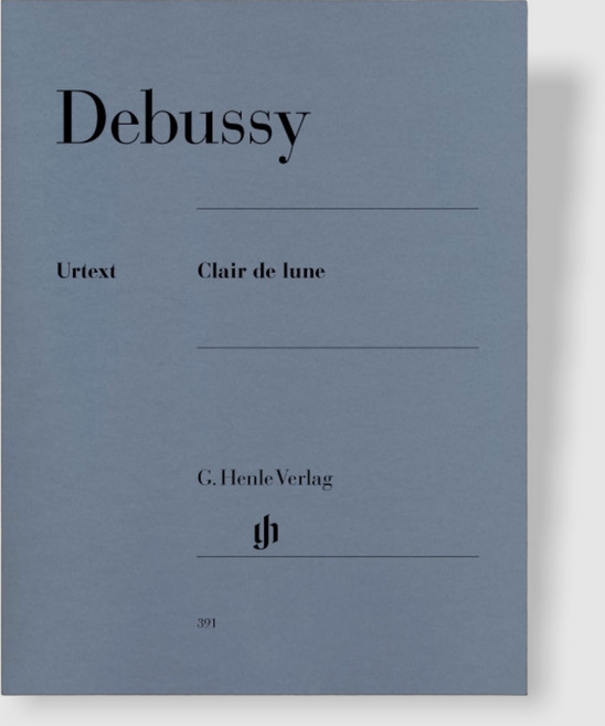 드뷔시 달빛 악보 헨레 [HN391], pvc 커버 부착 발송, 사은품 포함