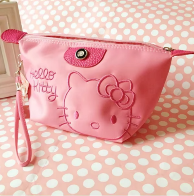 키티 메이크업 가방 파우치