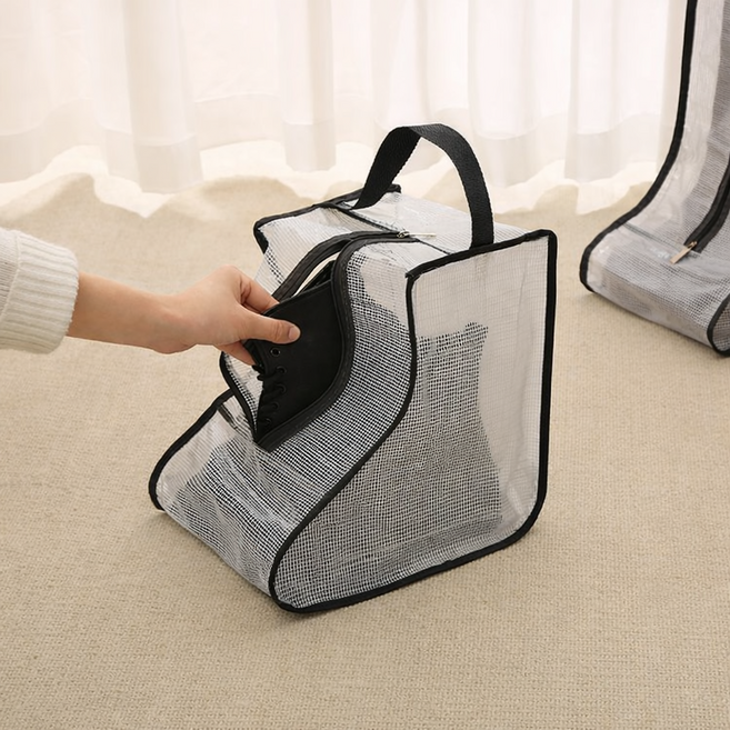 마벨인홈 여행용 먼지차단 신발 정리 부츠 보관가방