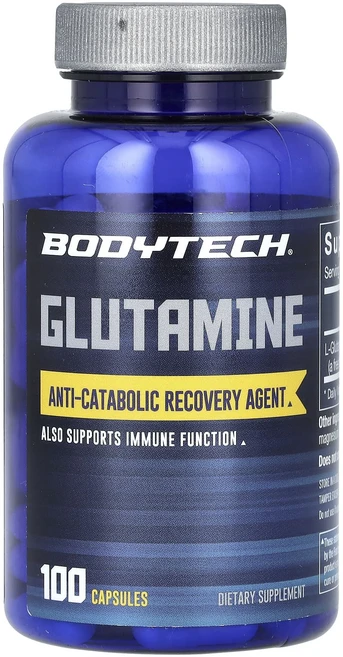 신상할인판매 BodyTech 글루타민 500mg 캡슐 100정 최저가격, 1개 - 쿠팡