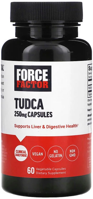 포스팩터 TUDCA 타우로우르소데옥시콜산 250mg 60베지캡슐, 1개, 60정 - 쿠팡
