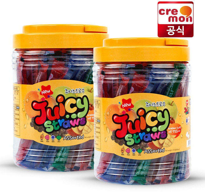 쥬시스트로우 끄레몽, 2개, 817g