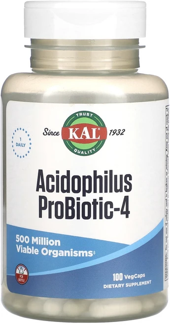 건강챙기세요 KAL 애시도필러스 프로바이오틱-4 베지 캡슐 100정 백살까지오래오래, KAL 애시도필러스 프로바이오틱4 베지 캡슐 100정, 1개 - 쿠팡