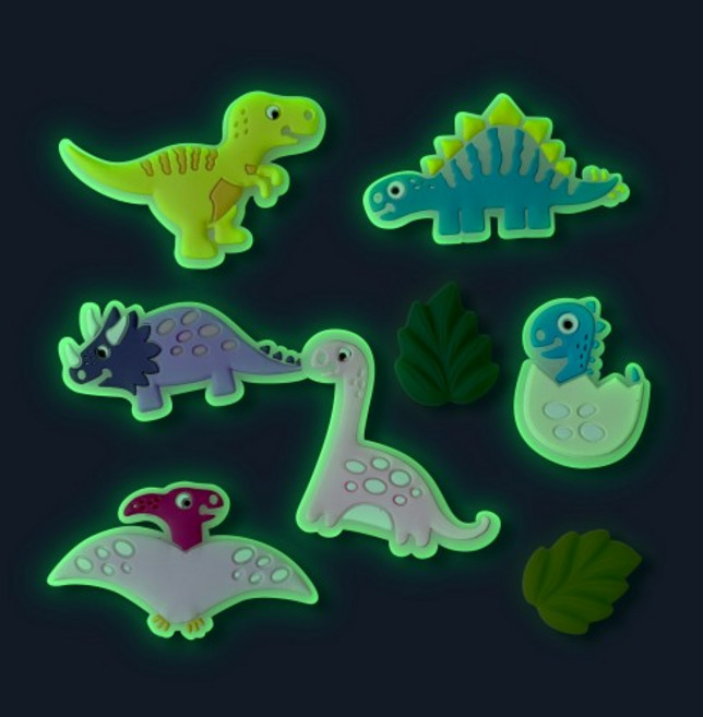 [ 젤리블리스 ] 야광공룡 신발꾸미기