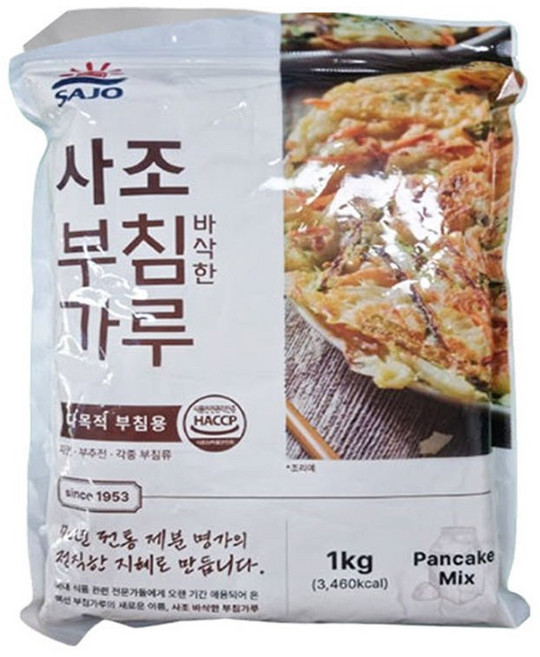 사조 바삭한 부침가루 1kg, 3개